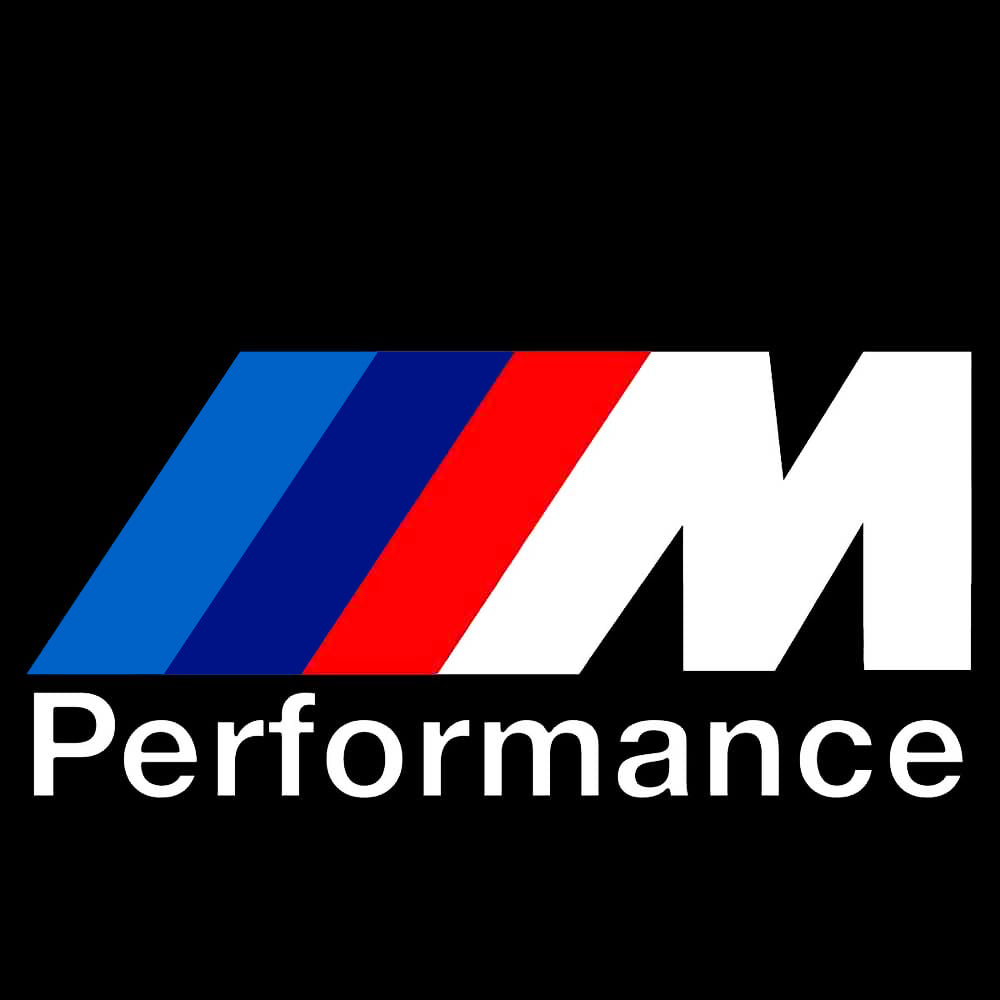 M Performance Logos für LED-Türprojektoren