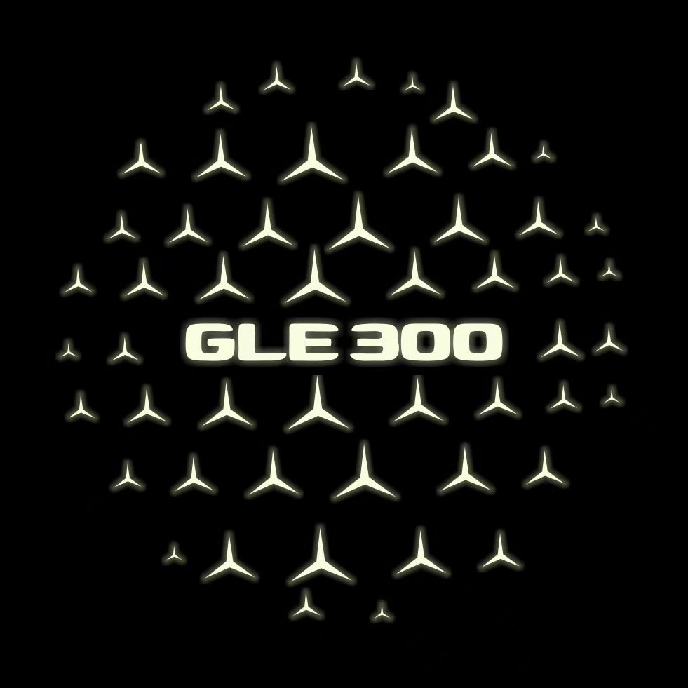 MERCEDES BENZ LOGO PROJECTOT LIGHTS Nr.03 (Menge 1 = 1 Sätze/2 Türleuchten)