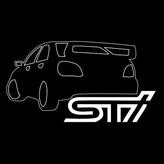 BRZ LOGO PROJECROTR LIGHTS Nr.03 (quantité 1 = 1 ensemble/2 feux de porte)