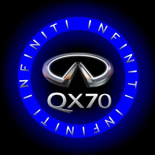 INFINITI  QX70 LOGO PROJECROTR LIGHTS  (quantity 1 = 1 sets/2 door lights)Nr.74A30
