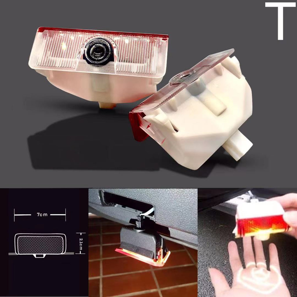 MERCEDES BENZ BRABUS LOGO PROJECTOT LIGHTS Nr.24 (quantité 1 = 1 ensemble/2 feux de porte)