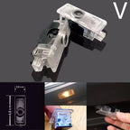 MERCEDES BENZ BRABUS LOGO PROJECTOT LIGHTS Nr.24 (quantité 1 = 1 ensemble/2 feux de porte)