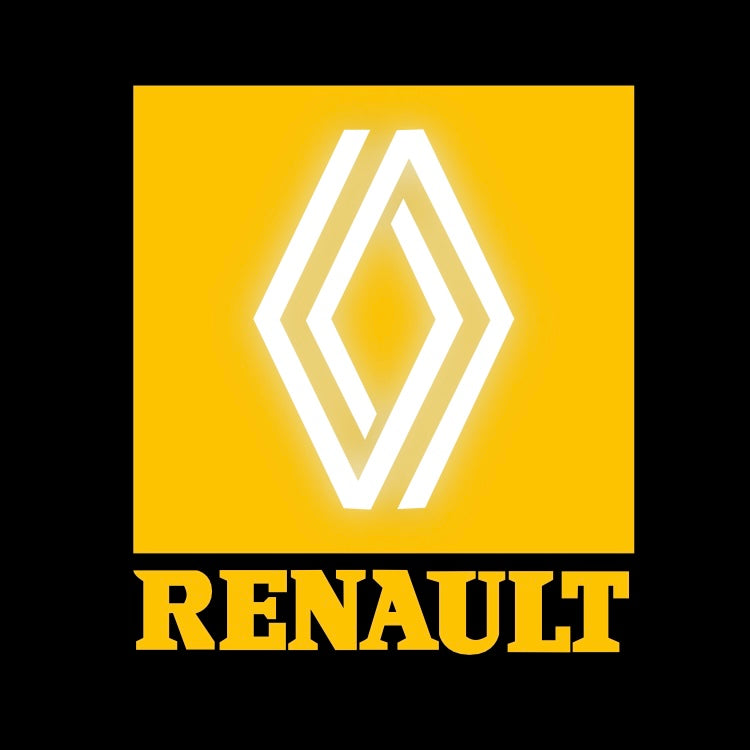 RENAULT ORIGINAL LOGO PROJECROTR LIGHTS Nr.0958 (quantity  1 =  2 Logo Film & 2 door lights)