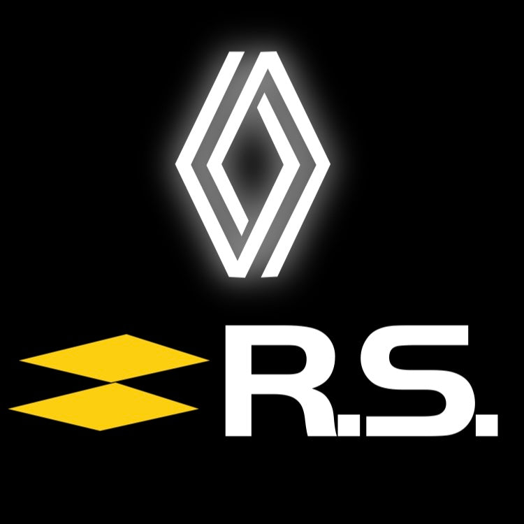 RENAULT RS LOGO PROJECROTR LIGHTS Nr.0957 (quantity  1 =  2 Logo Film & 2 door lights)