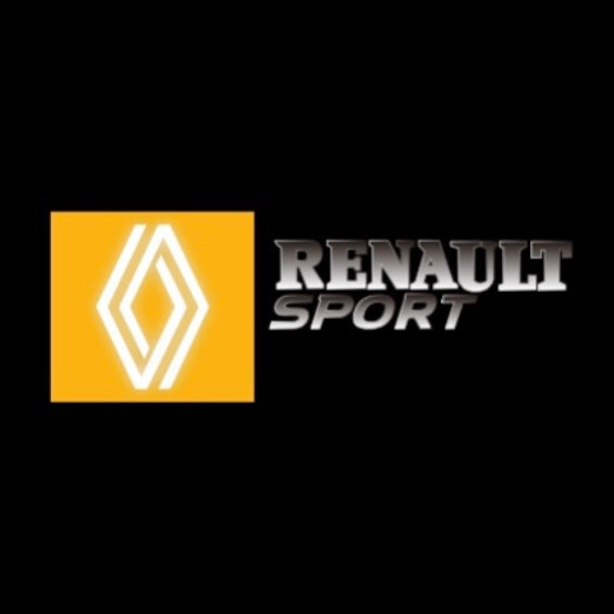 RENAULT Sport LOGO PROJECROTR LIGHTS Nr.0951 (quantity  1 =  2 Logo Film & 2 door lights)