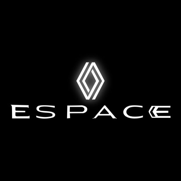 RENAULT Espace LOGO PROJECROTR LIGHTS Nr.0920 (quantity  1 =  2 Logo Film & 2 door lights)