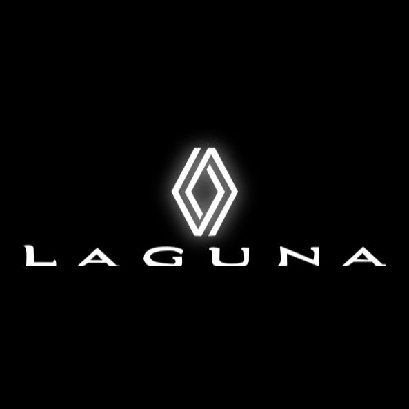 RENAULT Laguna LOGO PROJECROTR LIGHTS Nr.0919 (quantity  1 =  2 Logo Film & 2 door lights)