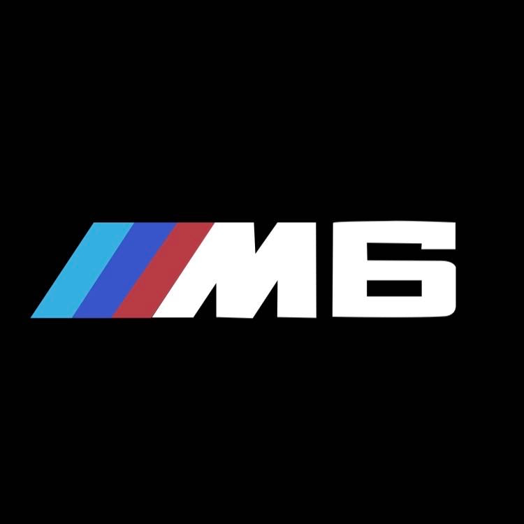 BMW M6 LOGO PROJECTOT LIGHTS Nr.04 (Menge 1 = 1 Sets/2 Türleuchten)