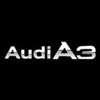 AUDI  A3 LOGO PROJECTOT LIGHTS  (quantity 1 = 2 Logo Films /2 door lights）Nr.12B93