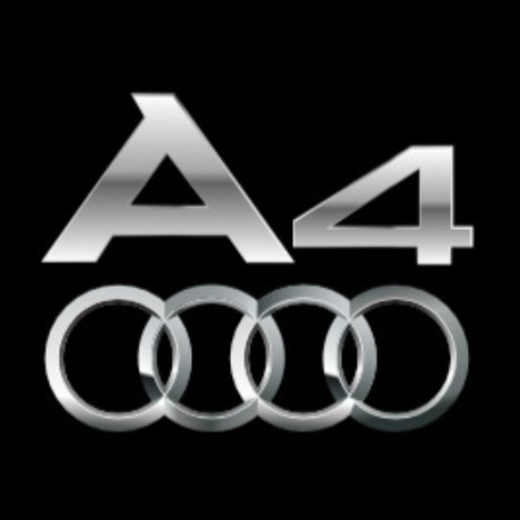 LUCES DE PROYECTOR LOGO AUDI No 120 (cantidad 1 = 2 películas con logotipo / 2 luces de puerta)