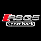 AUDI LOGO PROJECTOT LIGHTS Nr.120 (quantité 1 = 2 Logo Films /2 feux de porte)