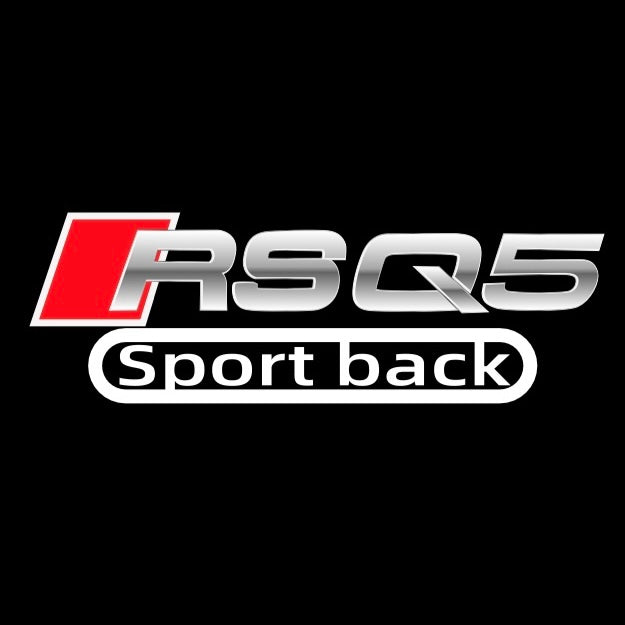 AUDI LOGO PROJECT LIGHTS Nr.120 (quantità 1= 2 Logo Films /2 porta luci）