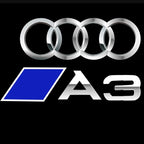 AUDI  A3 LOGO PROJECTOT LIGHTS  (quantity 1 = 2 Logo Films /2 door lights）Nr.12B104