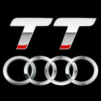AUDI  TT  LOGO PROJECTOT LIGHTS  (quantity 1 = 2 Logo Films /2 door lights）Nr.12B15