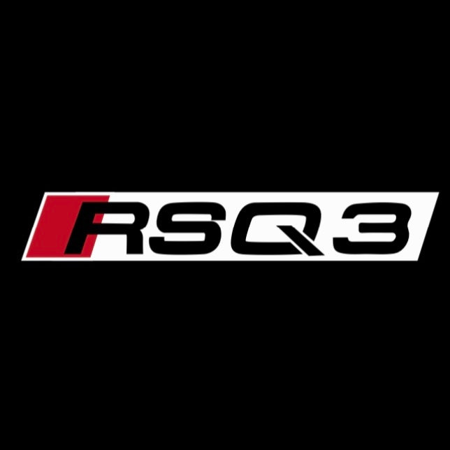 AUDI LOGO PROJECTOT LIGHTS Nr.120 (Menge 1 = 2 Logofolien /2 Türleuchten)