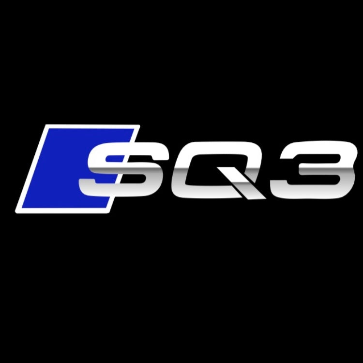 LUCES DE PROYECTOR LOGO AUDI No 120 (cantidad 1 = 2 películas con logotipo / 2 luces de puerta)