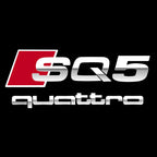 AUDI LOGO PROJECT LIGHTS Nr.120 (quantità 1= 2 Logo Films /2 porta luci）