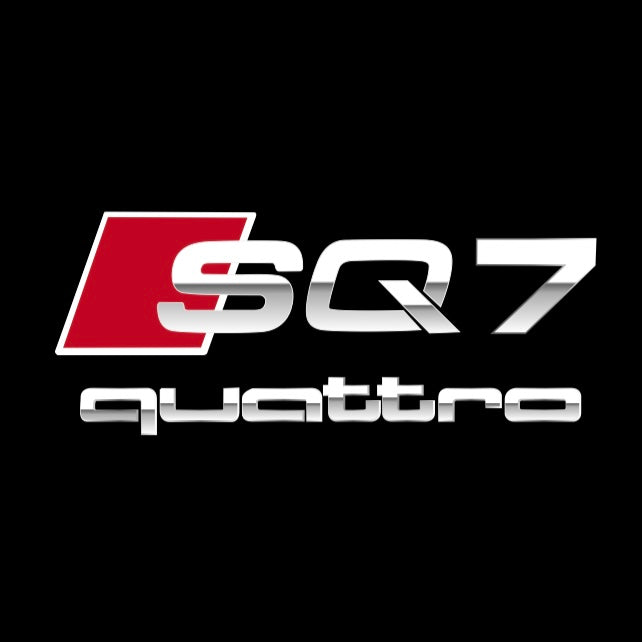 AUDI LOGO PROJECT LIGHTS Nr.120 (quantità 1= 2 Logo Films /2 porta luci）