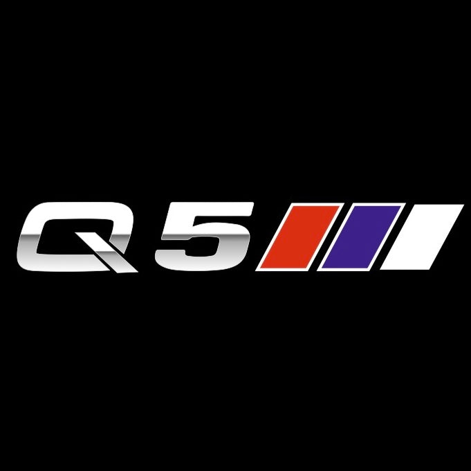 AUDI LOGO PROJECT LIGHTS Nr.120 (quantità 1= 2 Logo Films /2 porta luci）