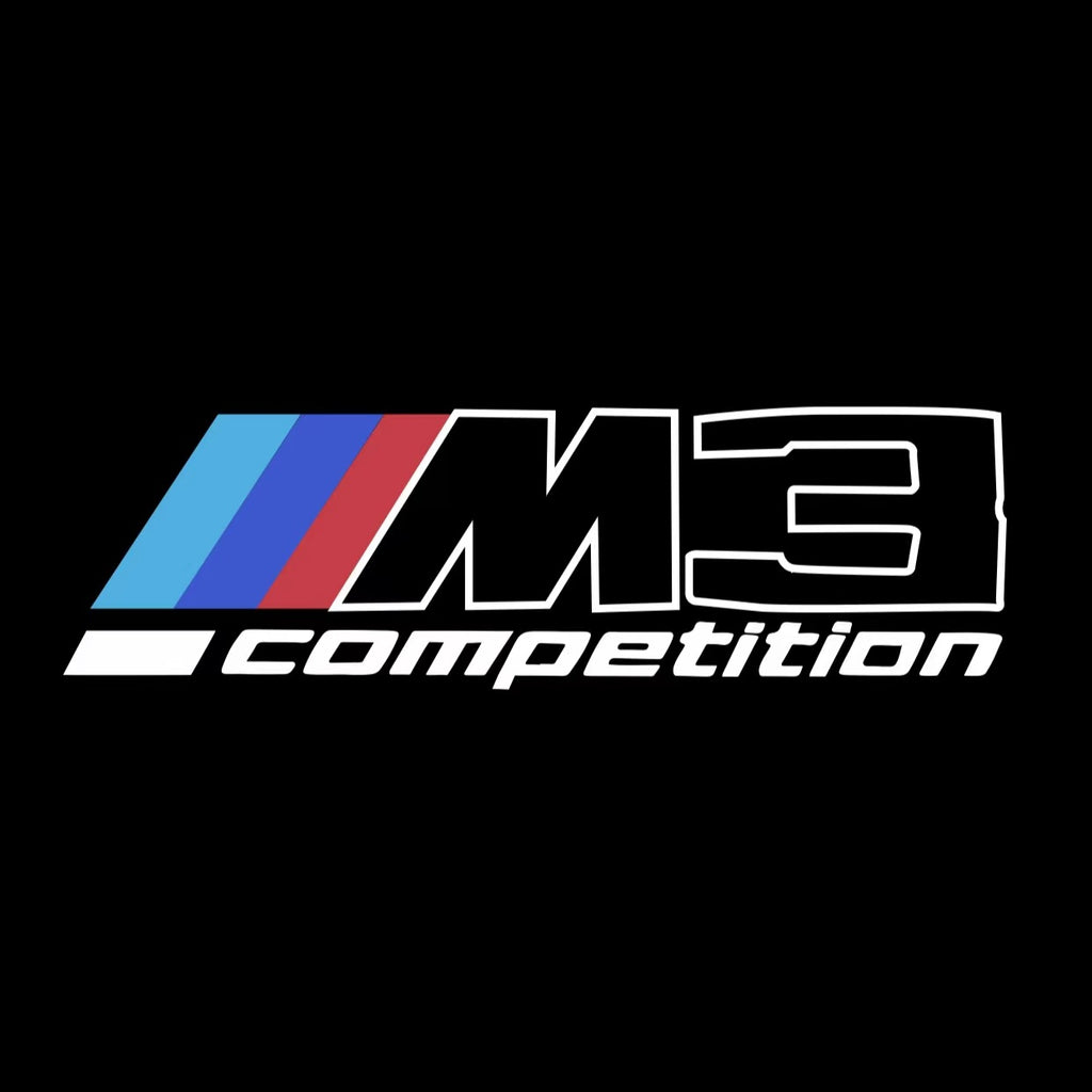 BMW M3 LOGO PROJECTOT LIGHTS Nr.24 (Menge 1 = 1 Sets/2 Türleuchten)