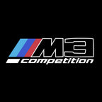 BMW M3 LOGO PROJECTOT LIGHTS Nr.24 (Menge 1 = 1 Sets/2 Türleuchten)