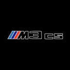 ÉCLAIRAGE DE PROJECTEUR BMW M3 LOGO Nr.24 (quantité 1 = 1 jeux / 2 feux de porte)