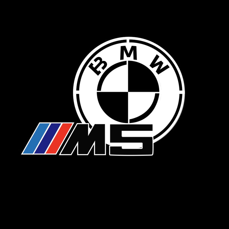 LUCES DE PROYECTOR DEL LOGOTIPO BMW M3 Nr.24 (cantidad 1 = 1 juegos / 2 luces de puerta)