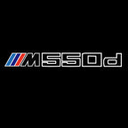 BMW M3 LOGO PROJECTOT LIGHTS Nr.24 (quantità 1 = 1 set/2 luci porta)