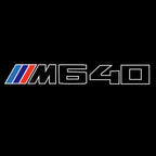 LUCES DE PROYECTOR DEL LOGOTIPO BMW M3 Nr.24 (cantidad 1 = 1 juegos / 2 luces de puerta)