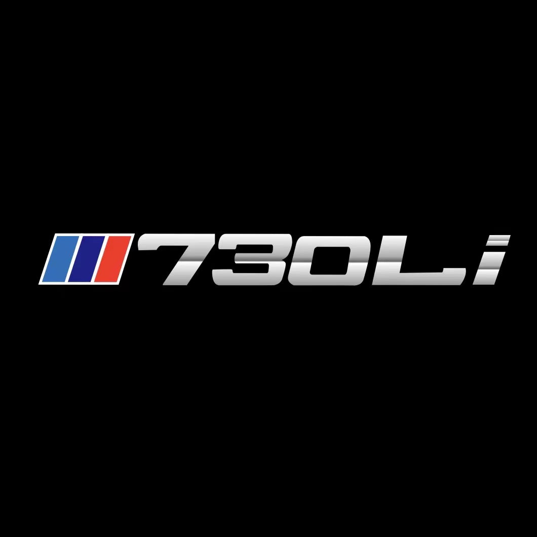 ÉCLAIRAGE DE PROJECTEUR BMW M3 LOGO Nr.24 (quantité 1 = 1 jeux / 2 feux de porte)