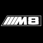 BMW M3 LOGO PROJECTOT LIGHTS Nr.24 (Menge 1 = 1 Sets/2 Türleuchten)