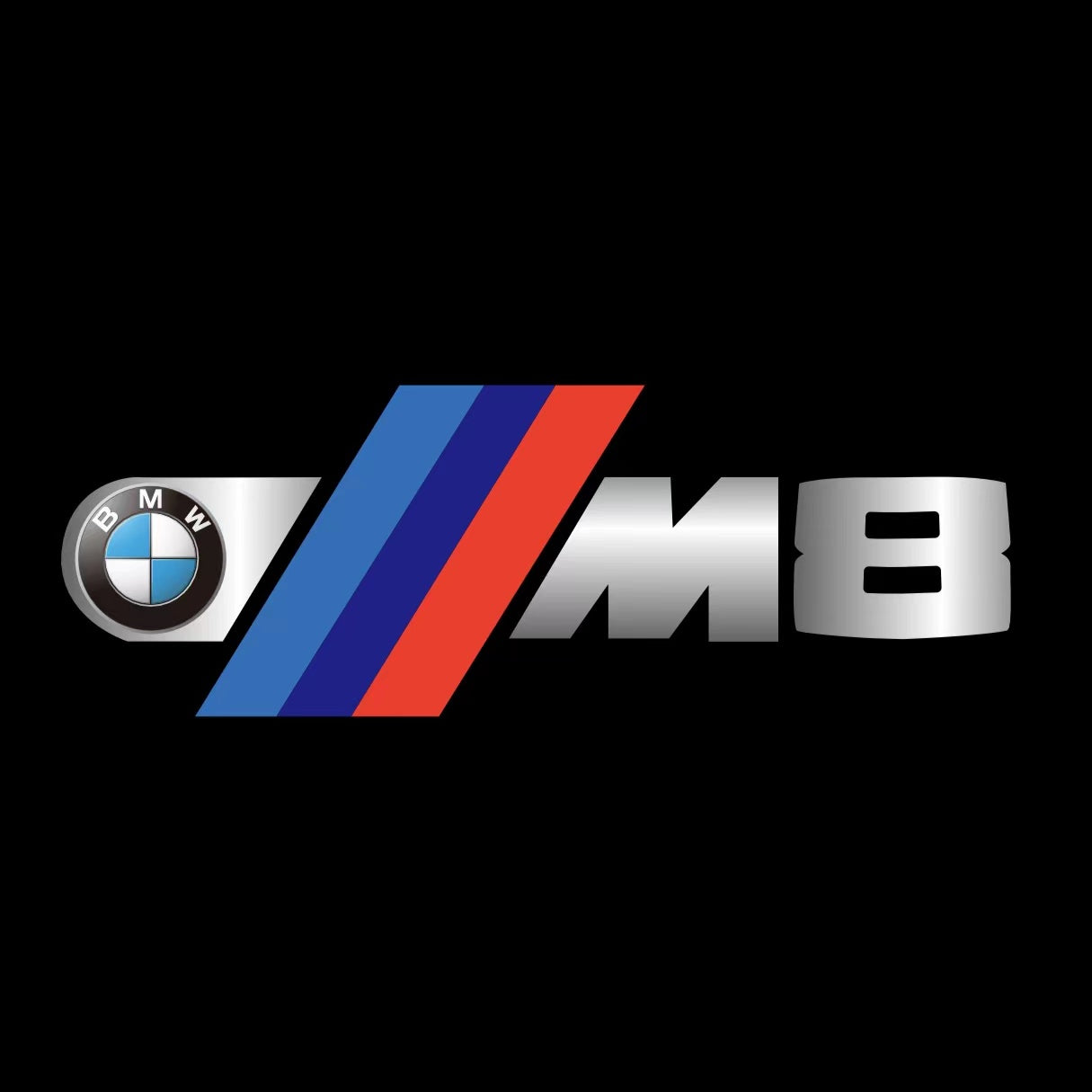 BMW M3 LOGO PROJECTOT LIGHTS Nr.24 (quantità 1 = 1 set/2 luci porta)