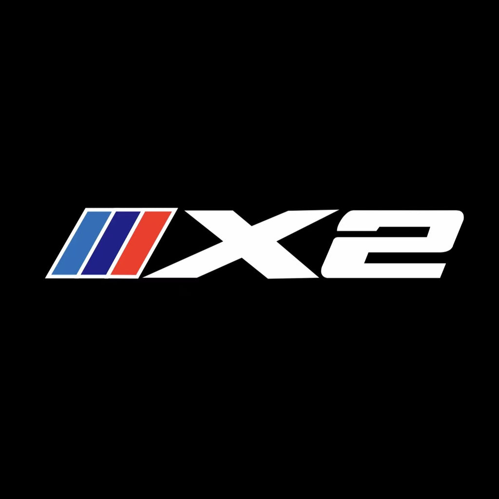 ÉCLAIRAGE DE PROJECTEUR BMW M3 LOGO Nr.24 (quantité 1 = 1 jeux / 2 feux de porte)