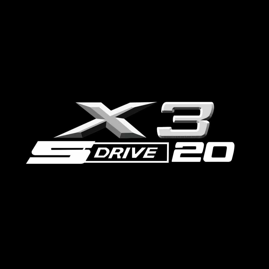 BMW M3 LOGO PROJECTOT LIGHTS Nr.24 (quantità 1 = 1 set/2 luci porta)