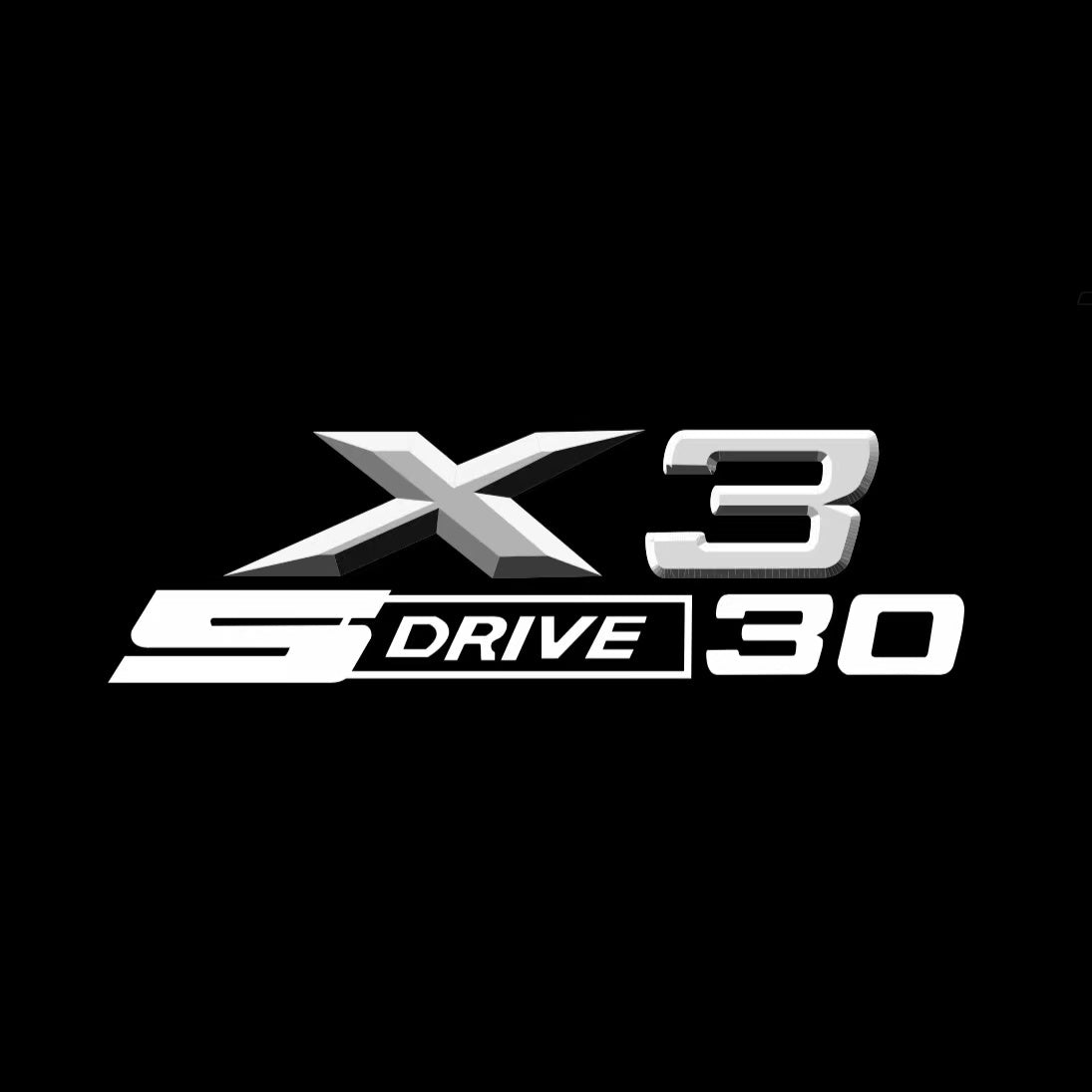 BMW M3 LOGO PROJECTOT LIGHTS Nr.24 (quantità 1 = 1 set/2 luci porta)