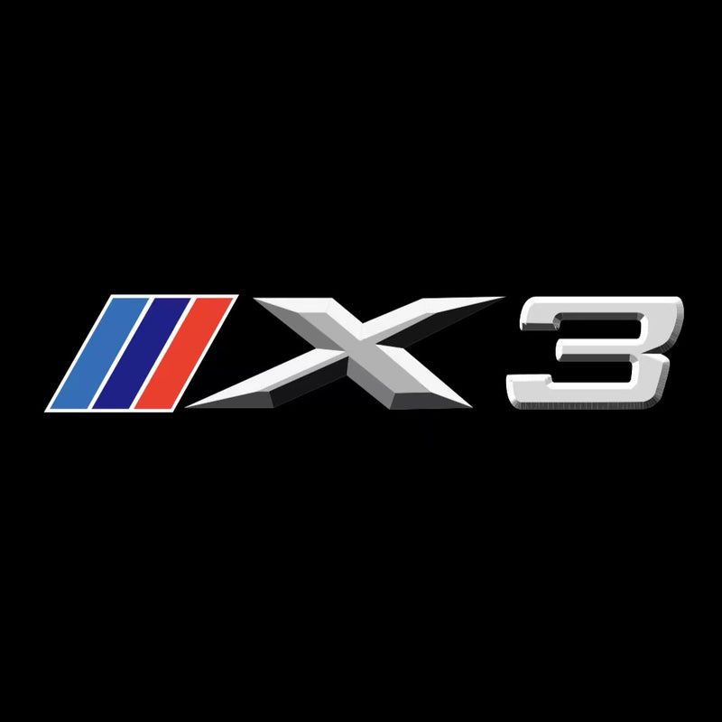 LUCES DE PROYECTOR DEL LOGOTIPO BMW M3 Nr.24 (cantidad 1 = 1 juegos / 2 luces de puerta)