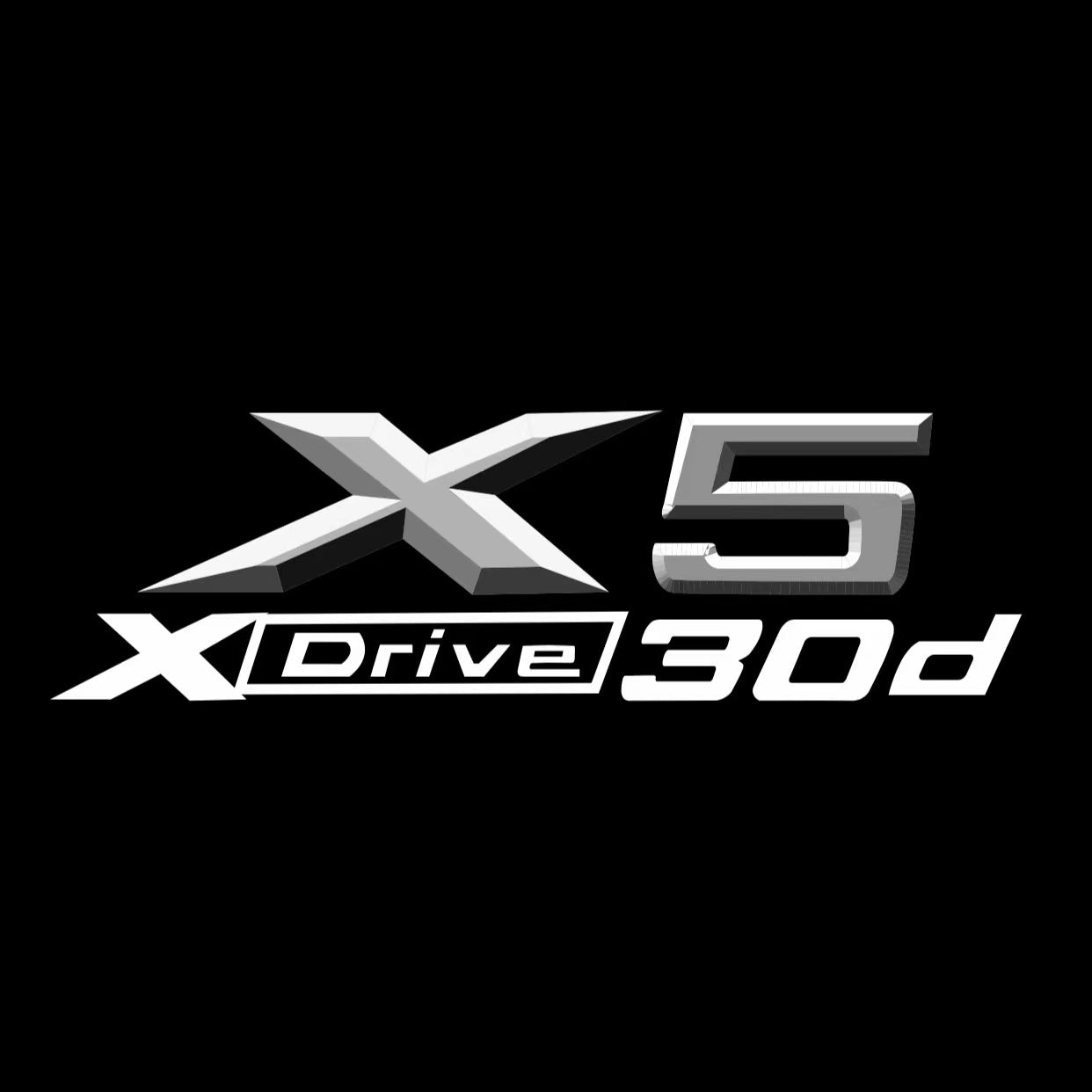 LUCES DE PROYECTOR DEL LOGOTIPO BMW M3 Nr.24 (cantidad 1 = 1 juegos / 2 luces de puerta)