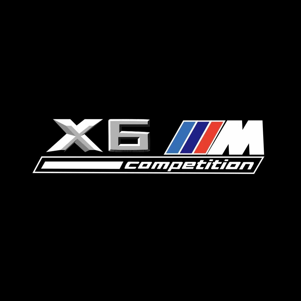 BMW M3 LOGO PROJECTOT LIGHTS Nr.24 (quantità 1 = 1 set/2 luci porta)