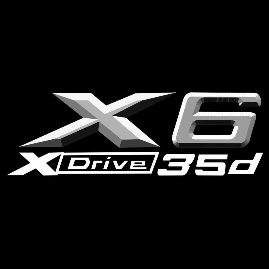 BMW  X6 Xdrive LOGO PROJECTOT LIGHTS (quantity 1 = 1 sets/2 door lights) Nr.6024q0t0104