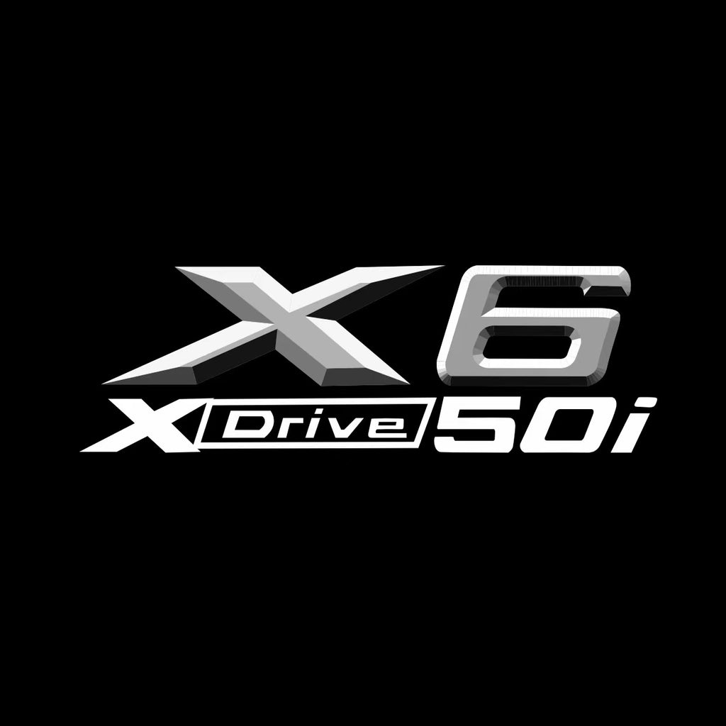 BMW X6 Xdrive   LOGO PROJECTOT LIGHTS (quantity 1 = 1 sets/2 door lights) Nr.6024q03