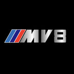 LUCES DE PROYECTOR DEL LOGOTIPO BMW M3 Nr.24 (cantidad 1 = 1 juegos / 2 luces de puerta)