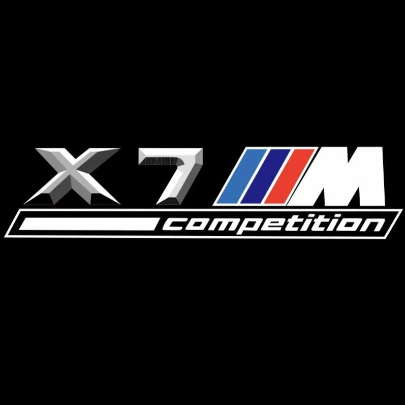 LUCES DE PROYECTOR DEL LOGOTIPO BMW M3 Nr.24 (cantidad 1 = 1 juegos / 2 luces de puerta)