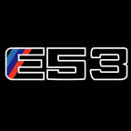 BMW M3 LOGO PROJECTOT LIGHTS Nr.24 (quantità 1 = 1 set/2 luci porta)