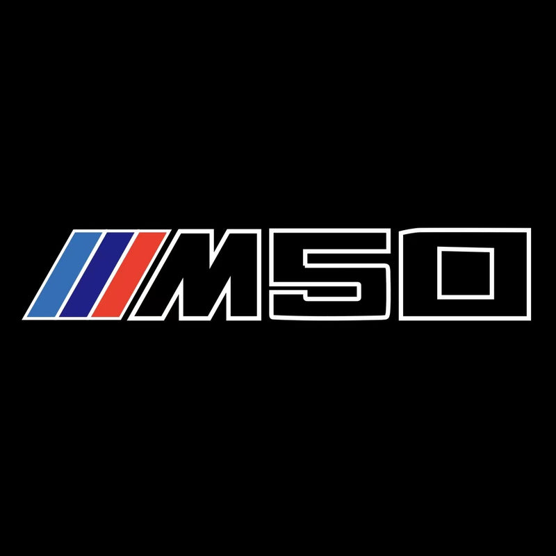 LUCES DE PROYECTOR DEL LOGOTIPO BMW M3 Nr.24 (cantidad 1 = 1 juegos / 2 luces de puerta)