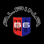 ALPINA B6 LOGO PROJECTOT LIGHTS  (quantity 1 = 1 sets/2 door lights) Nr.07A51