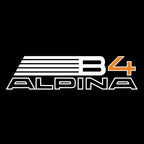 ALPINA B4 LOGO PROJECTOT LIGHTS  (quantity 1 = 1 sets/2 door lights) Nr.07A65