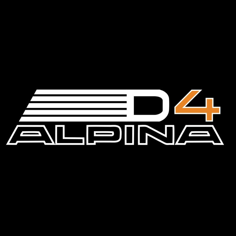 ALPINA D4 LOGO PROJECTOT LIGHTS  (quantity 1 = 1 sets/2 door lights) Nr.07A42