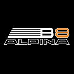 ALPINA B8  LOGO PROJECTOT LIGHTS  (quantity 1 = 1 sets/2 door lights) Nr.07A40