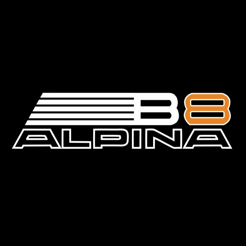 ALPINA B8  LOGO PROJECTOT LIGHTS  (quantity 1 = 1 sets/2 door lights) Nr.07A40