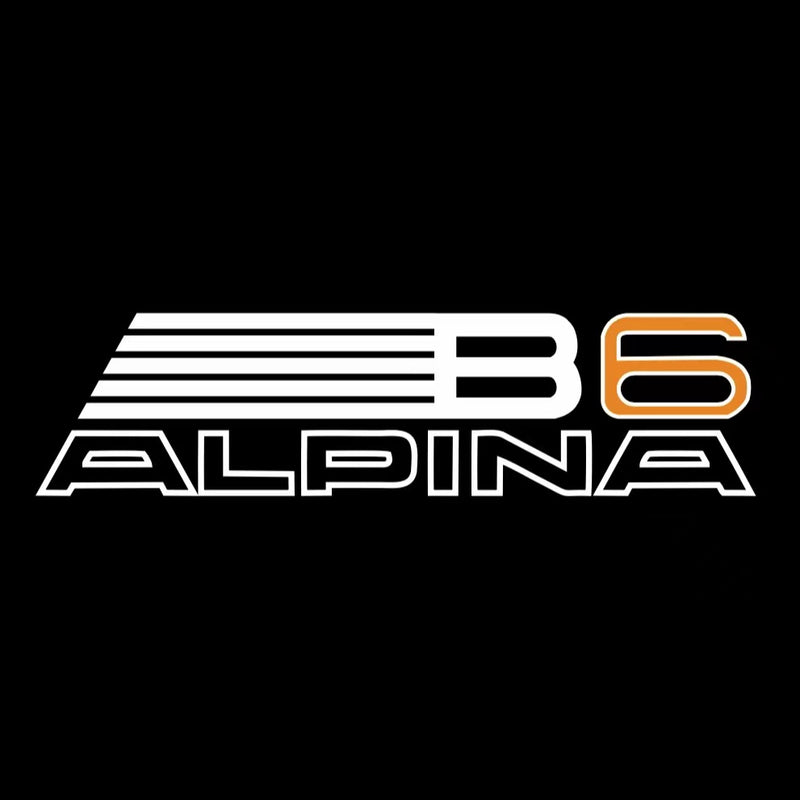 ALPINA B6  LOGO PROJECTOT LIGHTS  (quantity 1 = 1 sets/2 door lights) Nr.07A39